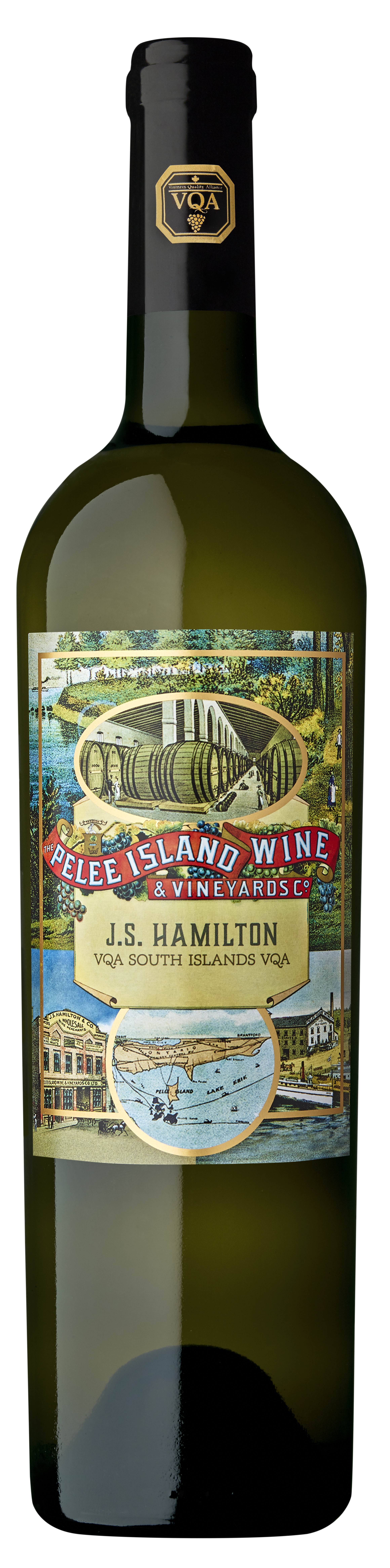 Pelee Island Winery JS Hamilton White - PinotGris Vendage Tardive VQA Ontario white wine