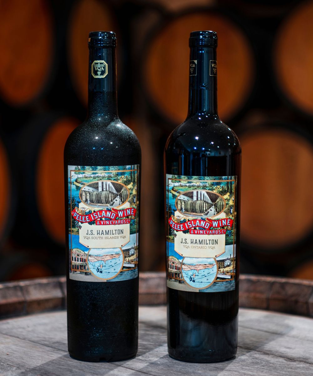 JS Hamilton White Pinot Grigio and JS Hamilton Red