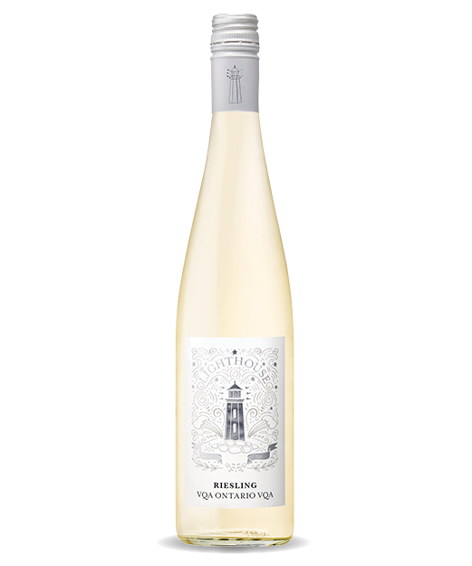 Pelee Island Winery Lighthouse Riesling VQA Ontario white wine made from Riesling grapes grown in sustainable vineyards on Pelee Island.