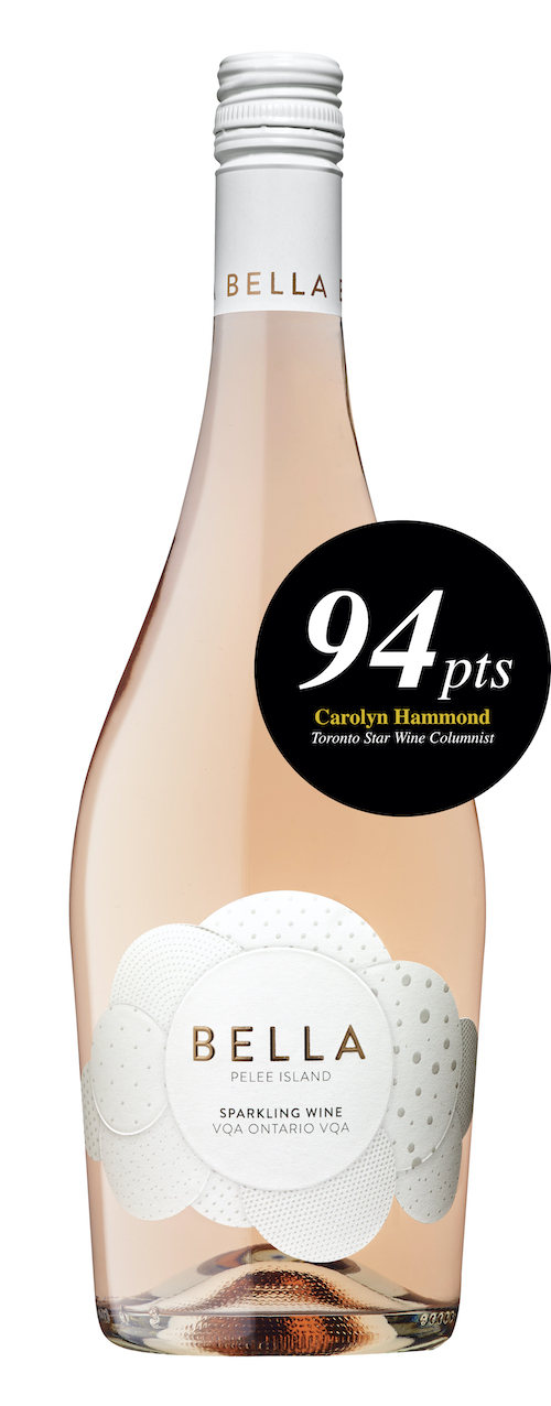 Bella Sparkling Pinot Noir Rosé VQA Pelee Island Winery