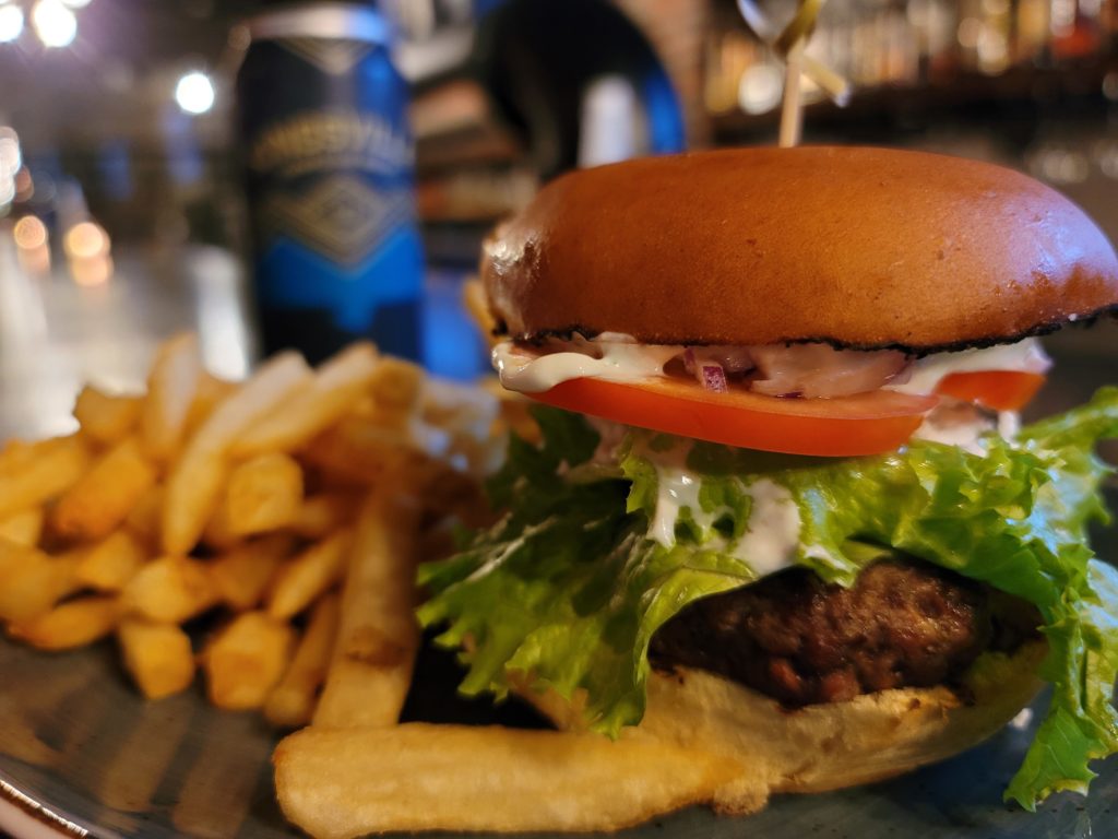 Pelee Island Winery shares Kingsville Brewery Taphouse November Burger of the month