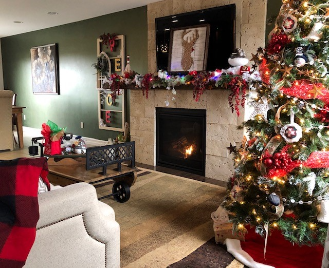 Christmas house decor