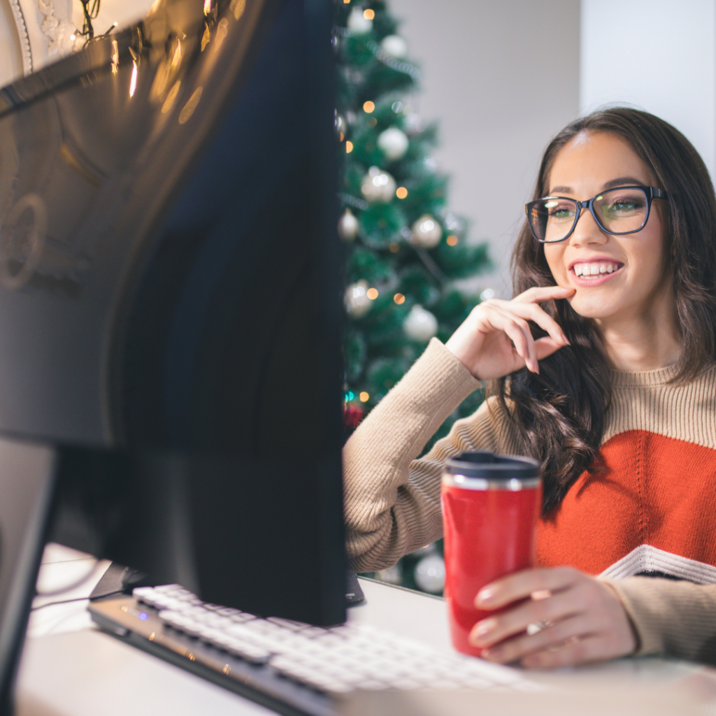 Spirit of giving - sharing social media messages