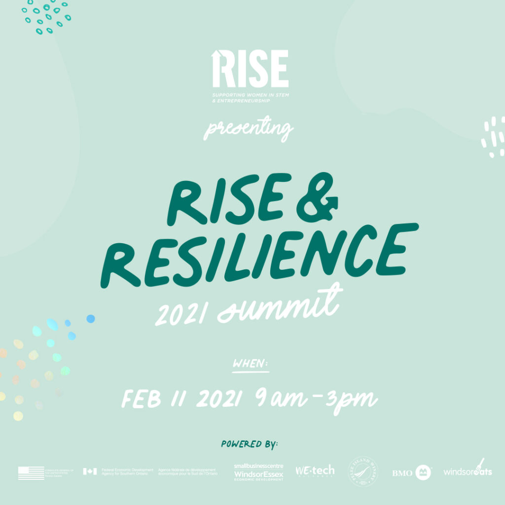 RISE and Resilience – a virtual summit created by women entrepreneurs in YQG, for women entrepreneurs in YQG.