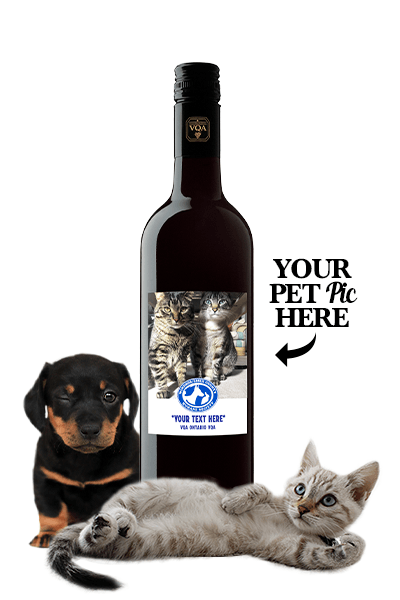 Featured Image for Personalized "Pet Pic" Wine Labels - Cabernet Franc/Cabernet Sauvignon VQA