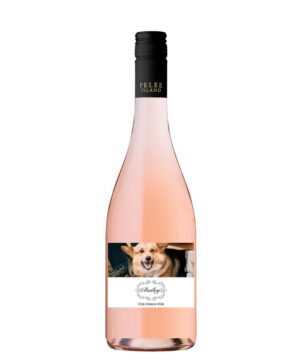 Image of LOLA Sparkling Rose with customize label of the Dog