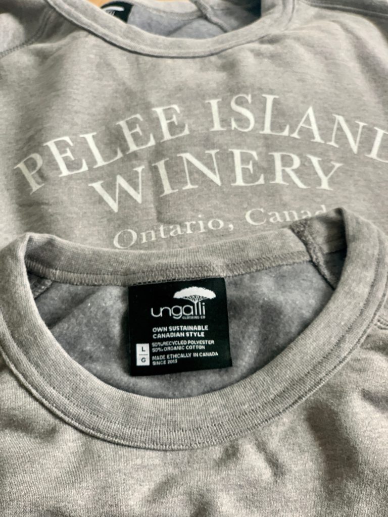 Pelee Island Winery sweatshirts from Ungalli for Summer Lovin' Sustainable Style
