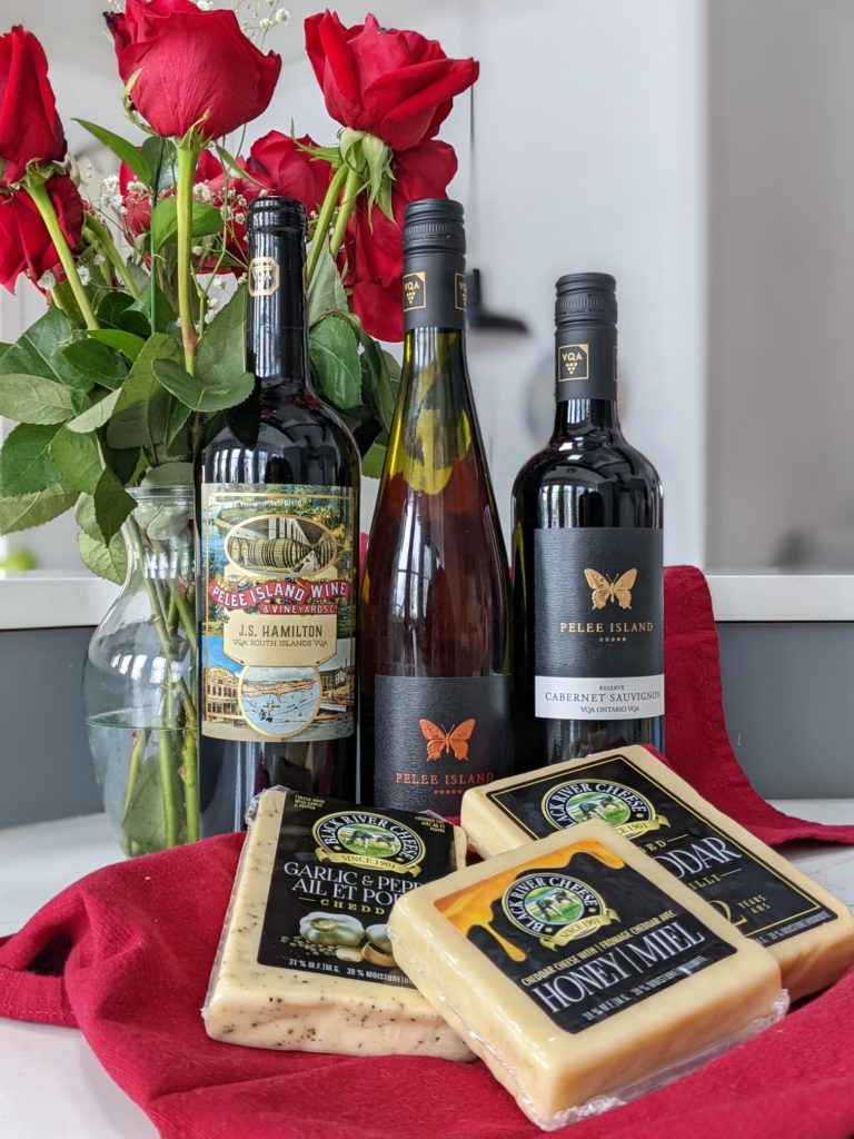 Guided Wine & Cheese Tasting with Beverly Crandon, Pelee Island Winery and Black River Cheese