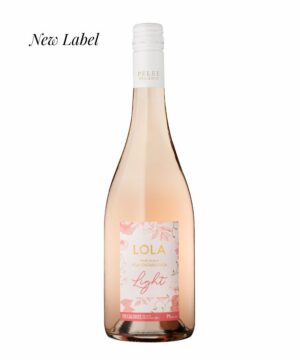 Image of Award Winner Pelee Island WInery Lola Light Rose VQA with Bronze Medal and a new label
