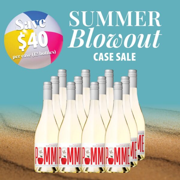 Image of Summer Blowout Case sale 12 cases of Mousseux de Pomme – Apple Sparkling Wine