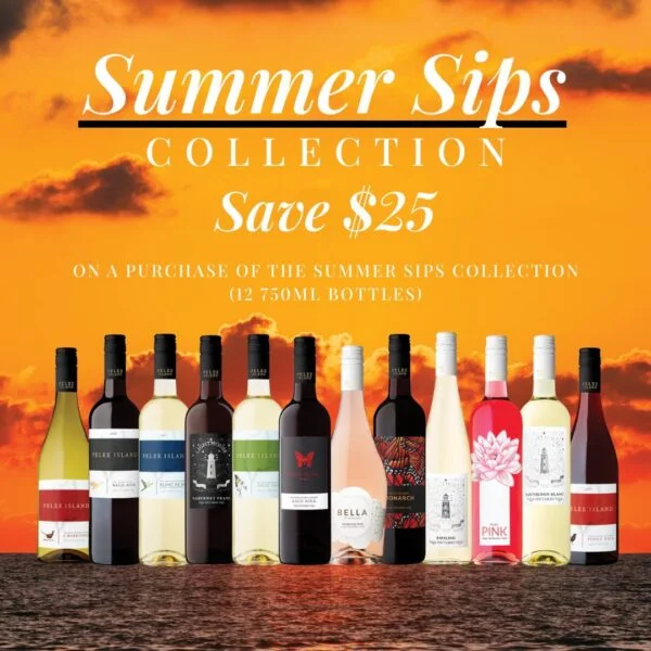 12 bottles of Pelee Island Winery Wines that celebrate Summer