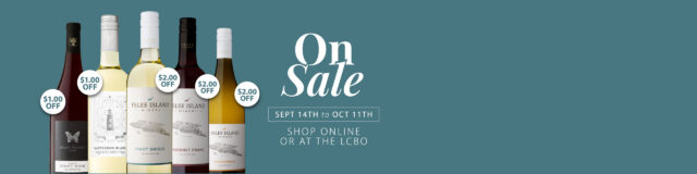 ON Sale for of Pelee Island WInes Save up to $2 with th image of Pinot Noir Reserve, Chardonnay Unoacked