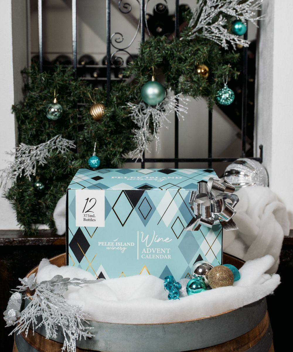 Advent Calendar with Holiday decoration