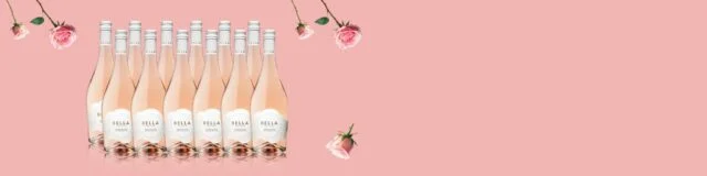 12 bottles of Bella Sparkling Rose Save $80 per case Just only here at Pelee Island Winery