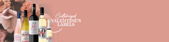 Celebrate Valentines Day and Save $2 for all customize label wine it ends until February 14