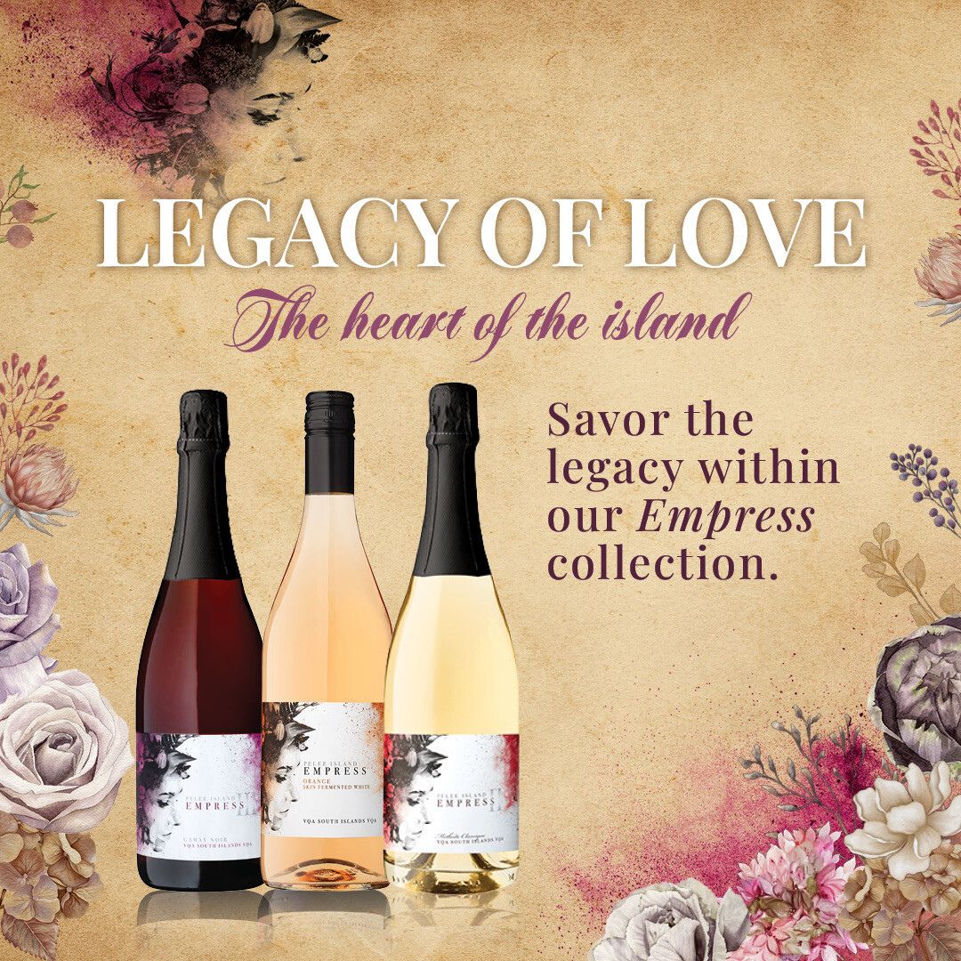 Pelee Island Winery Legacy of Love with Three Empress Series