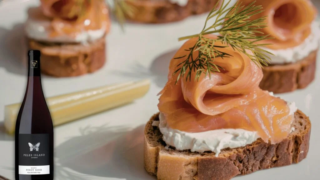 Pinot Noir Reserve & Irish Boxty with Smoked Salmon