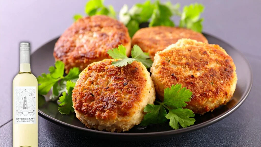 Lighthouse Sauvignon Blanc & Irish Crab Cakes