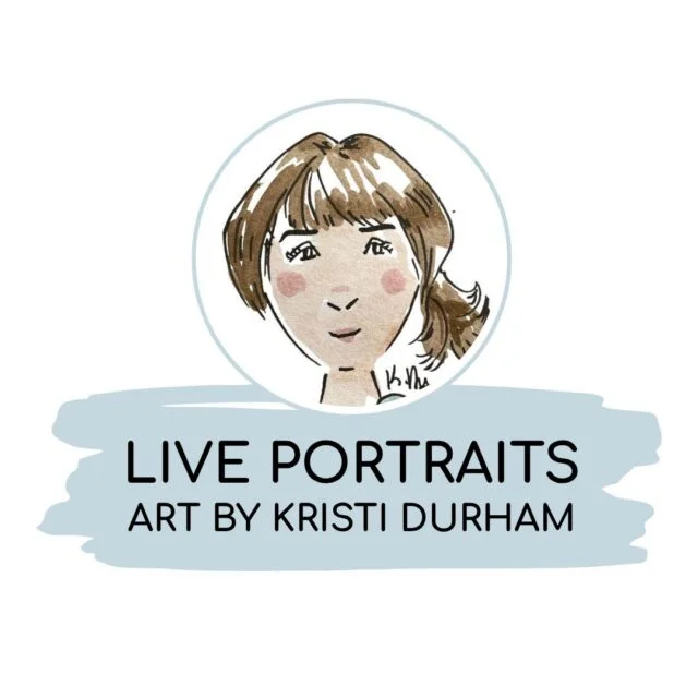 Live Portraits art by Kristi Durham