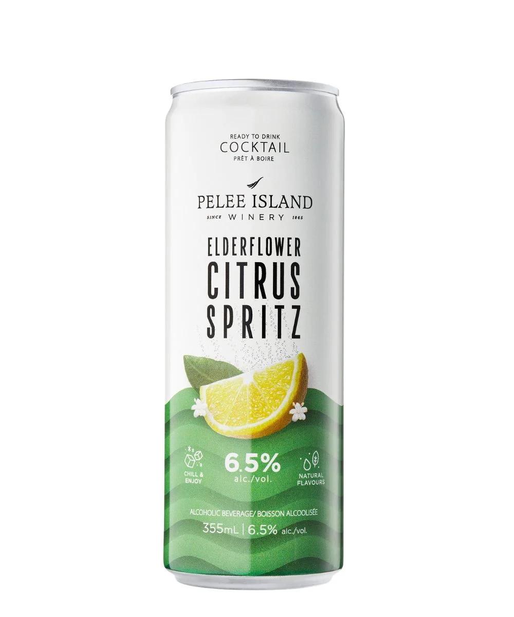 Featured Image for Pelee Island Elderflower Citrus Spritz 355ml