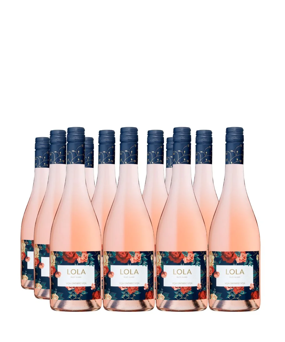 LOLA Sparkling Rosé VQA Summer BLOWOUT Wine. Save $11