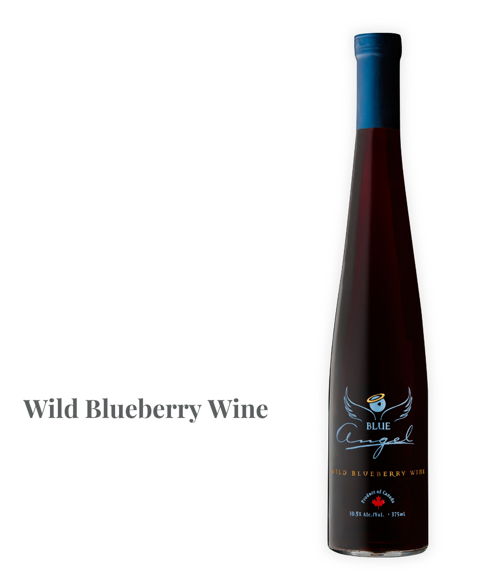 Blue Angel Wild Blueberry Wine