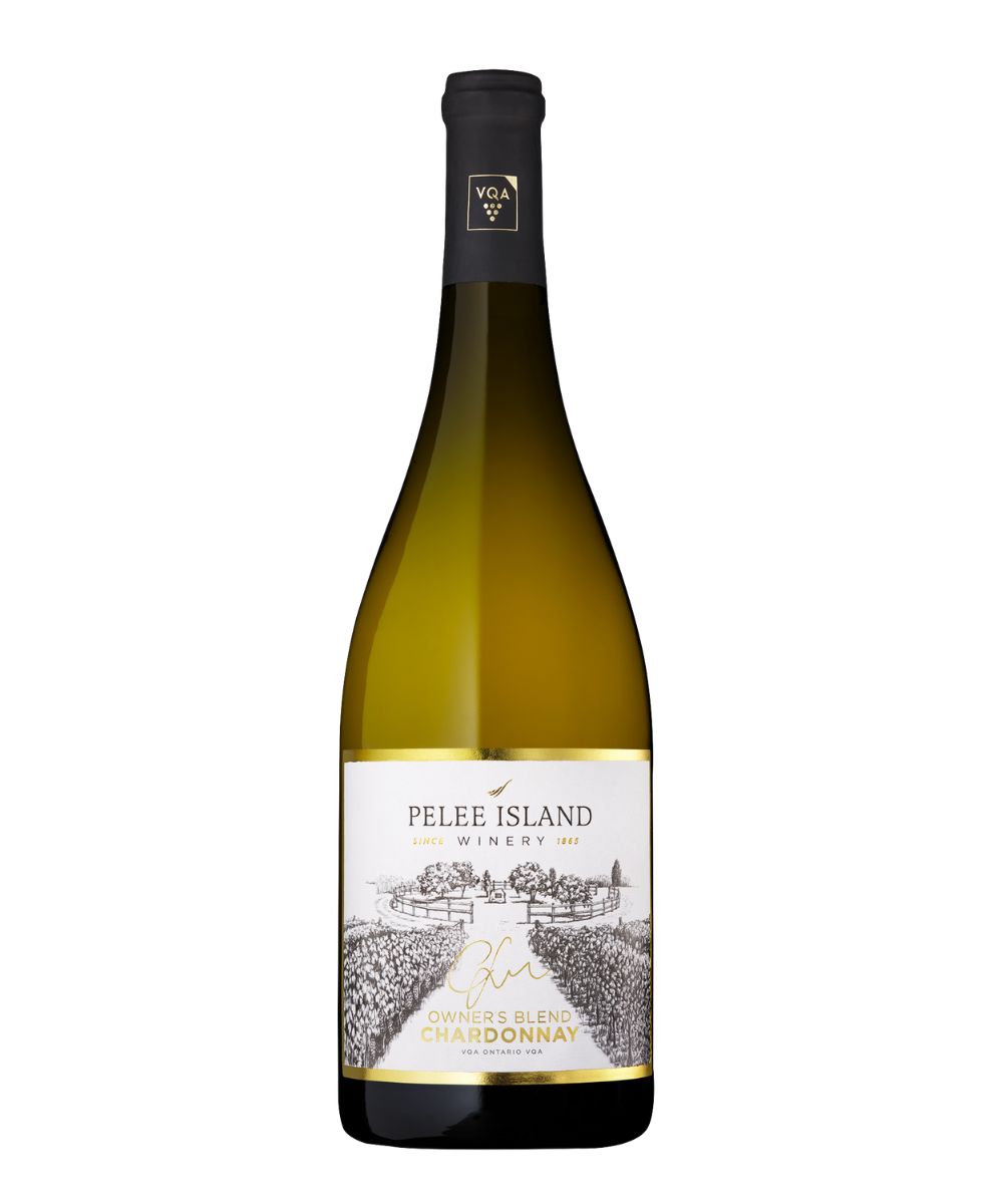 Bottle of Owner's Blend Chardonnay Unoaked VQA
