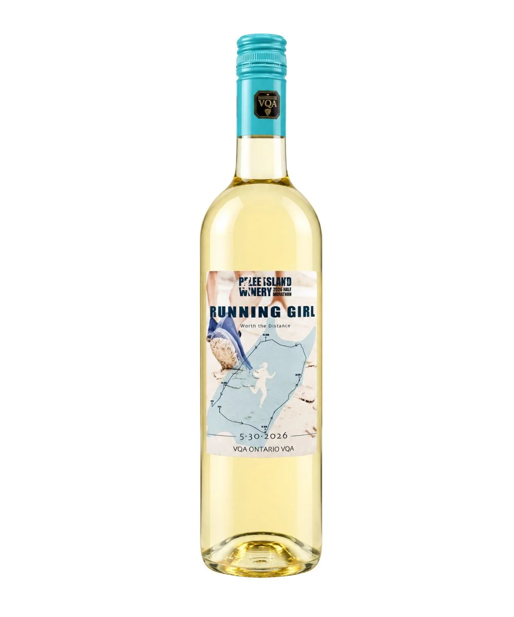 Bottle of Running Girl Chardonnay Unoaked VQA