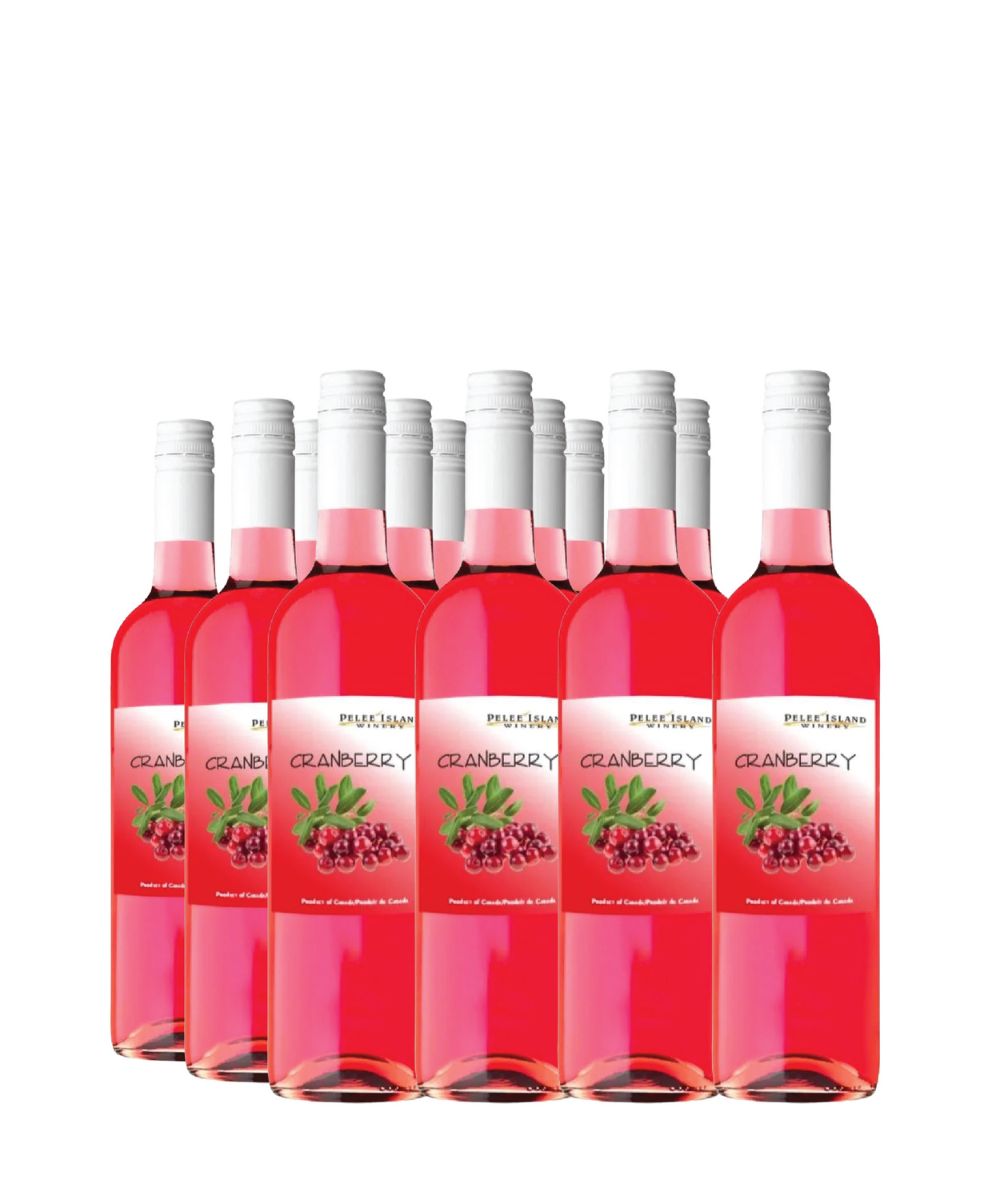 Pelee Island Winery Cranberry 12 Bottles